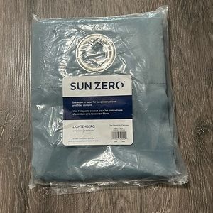 Sun zero blackout curtain panel 40” x 54”. Brand new in packaging.